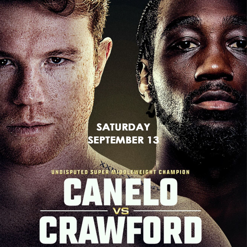 Catch this epic showdown between Canelo and Crawford streaming live on our TVs. Be part of the excitement!