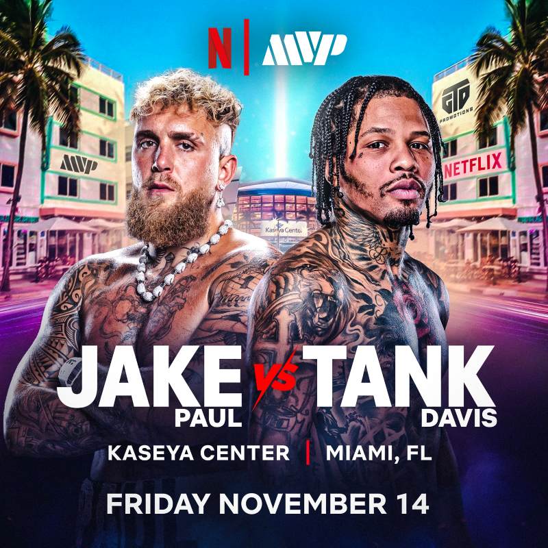 Jake Paul vs. Tank Davis